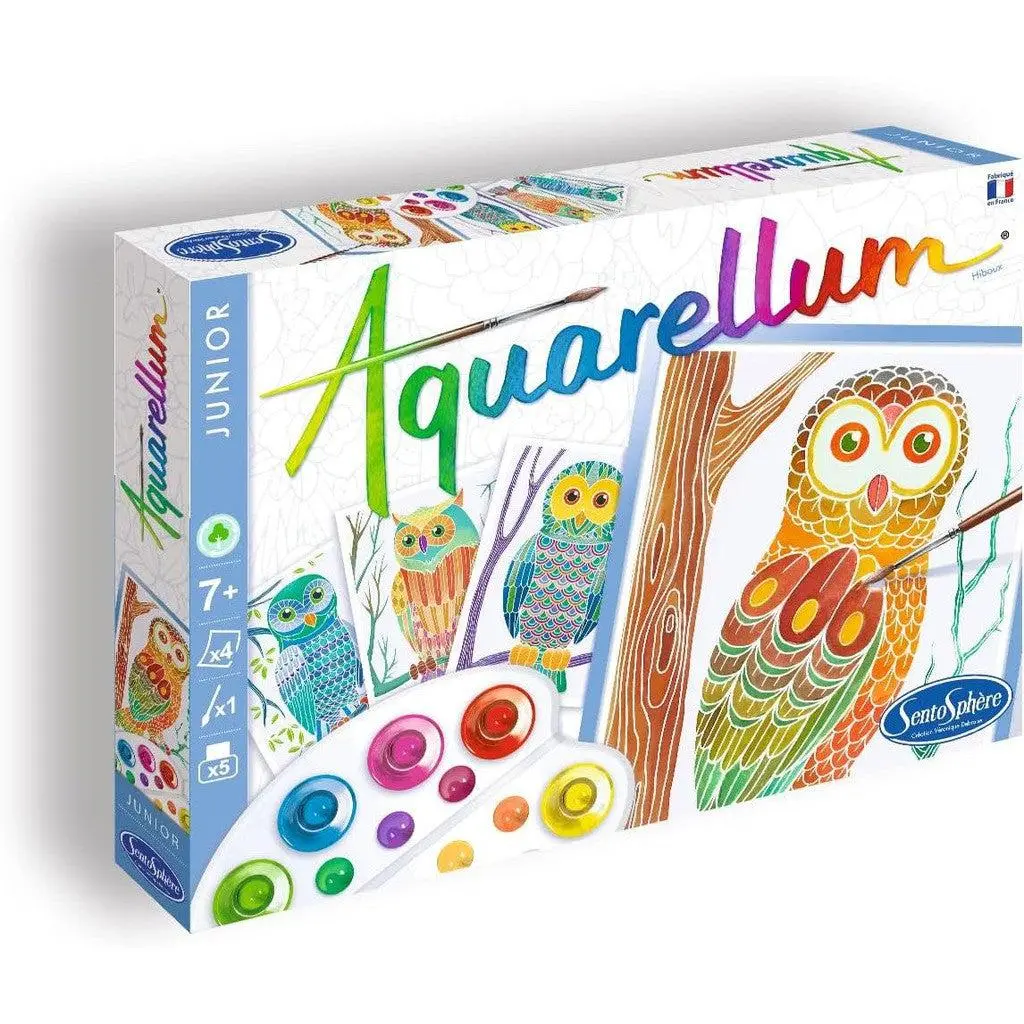 Owls - Aquarellum Junior 1
