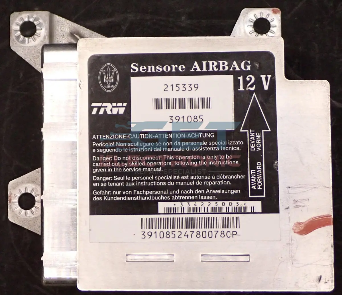 Trw Srs Control Module  215339 391085 1