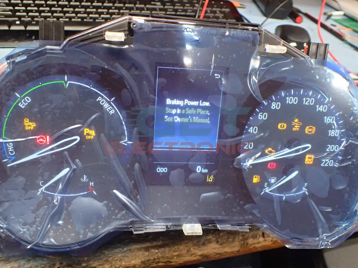 Toyota C-Hr Instrument Cluster - Mileage Odometer Recalculation Coding 1