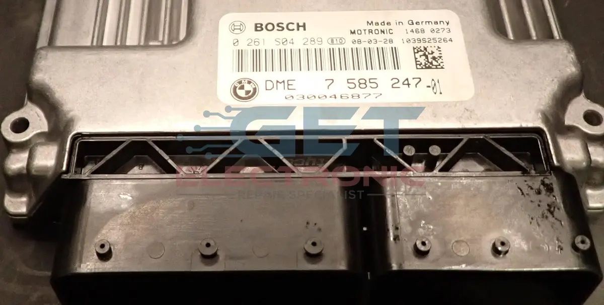 Bmw Ecu  0 261 S04 289 Water Damage Clone 1