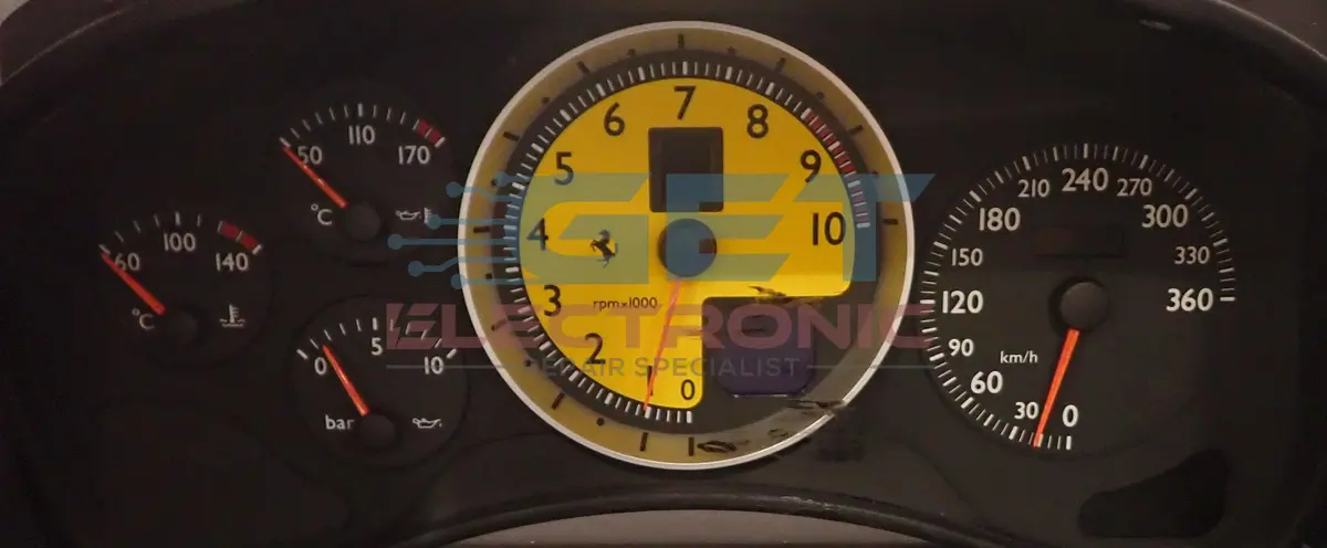 Ferrari Instrument Cluster - No Turn On F1 1
