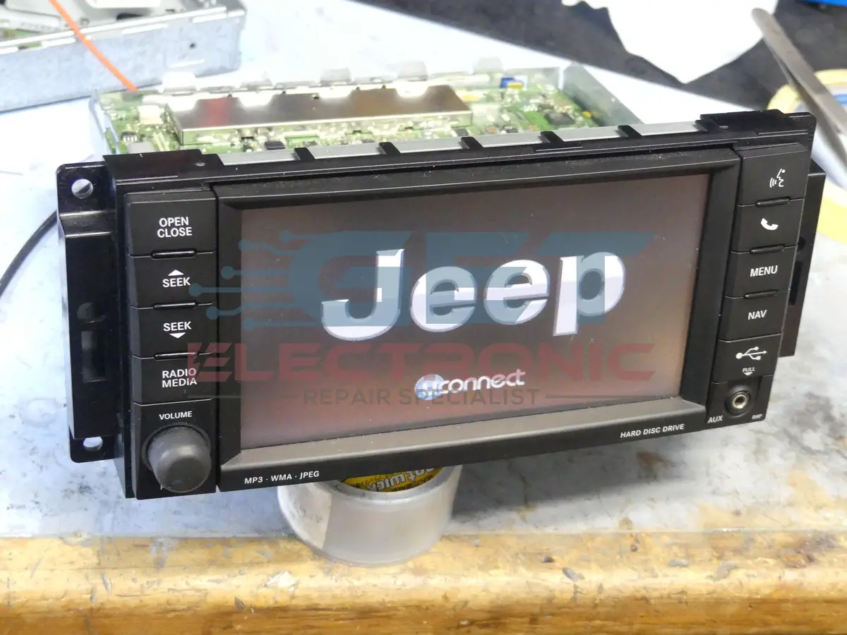 Jeep Infotainment Display - Repair 1