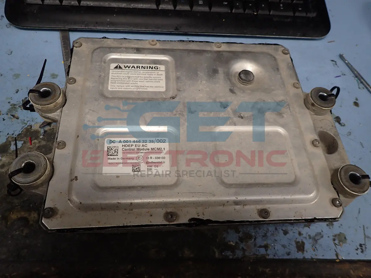 Mercedes Actros Ecu Repair Service - Low Voltage Codes 1