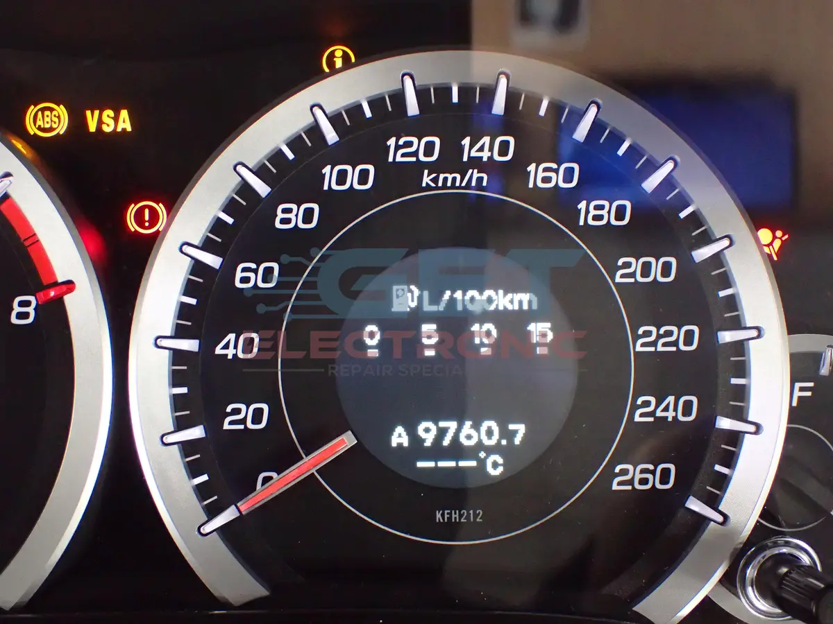 Honda Accord Cluster - Flickering Lcd 1