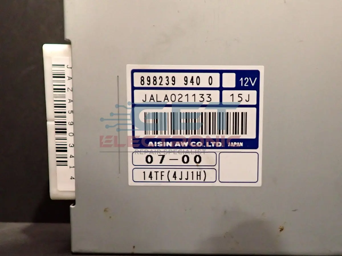 Isuzu Dmax Tcm - Intermittent P0771 Code Shift Solenoid C Stuck Off 1