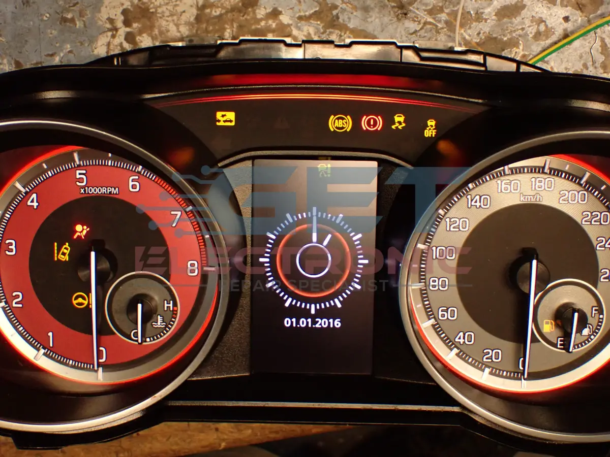 Suzuki Swift Instrument Cluster  Repair 1