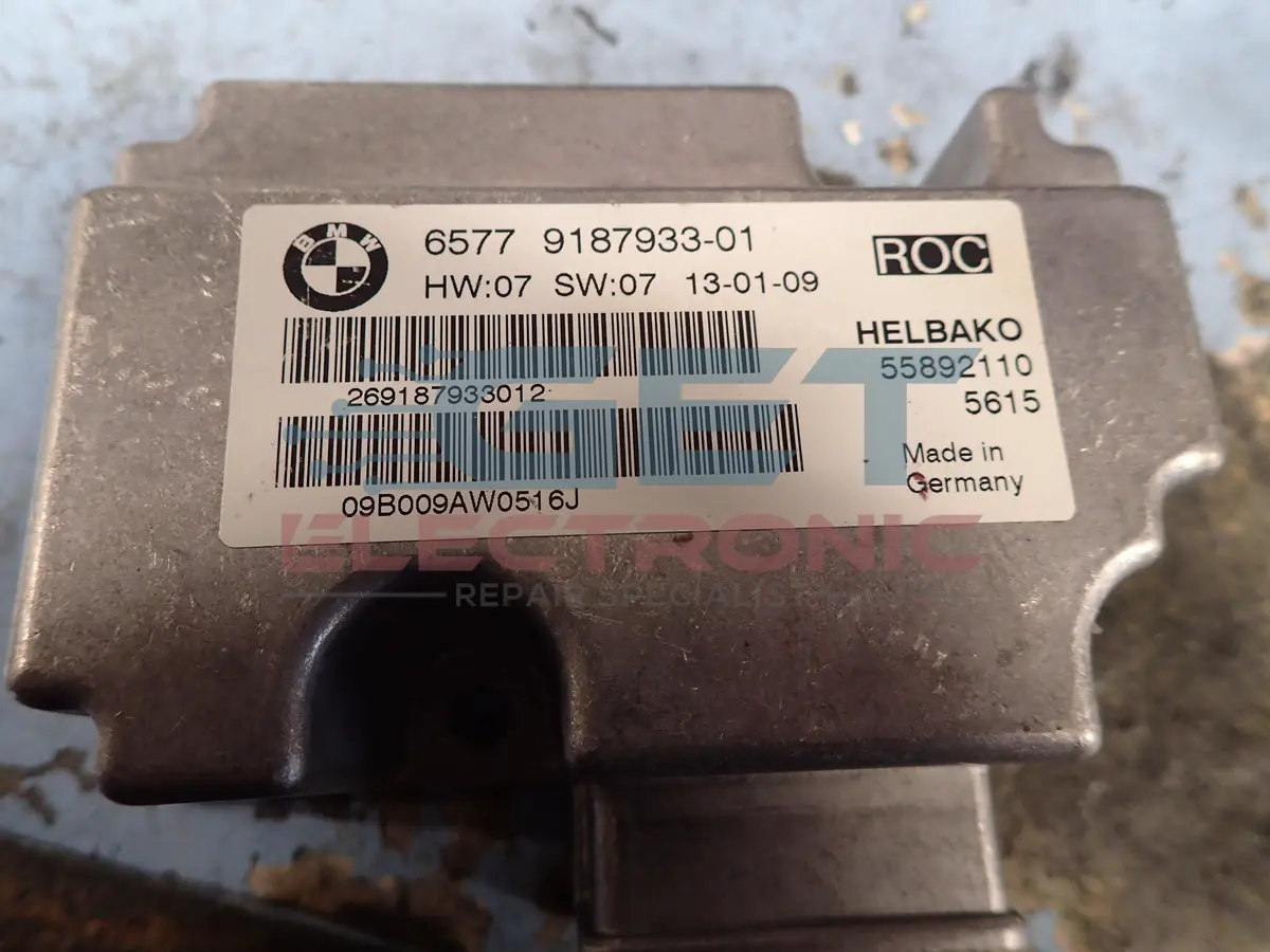 Bmw Roc Rollover Control Module - Data Reset. 1