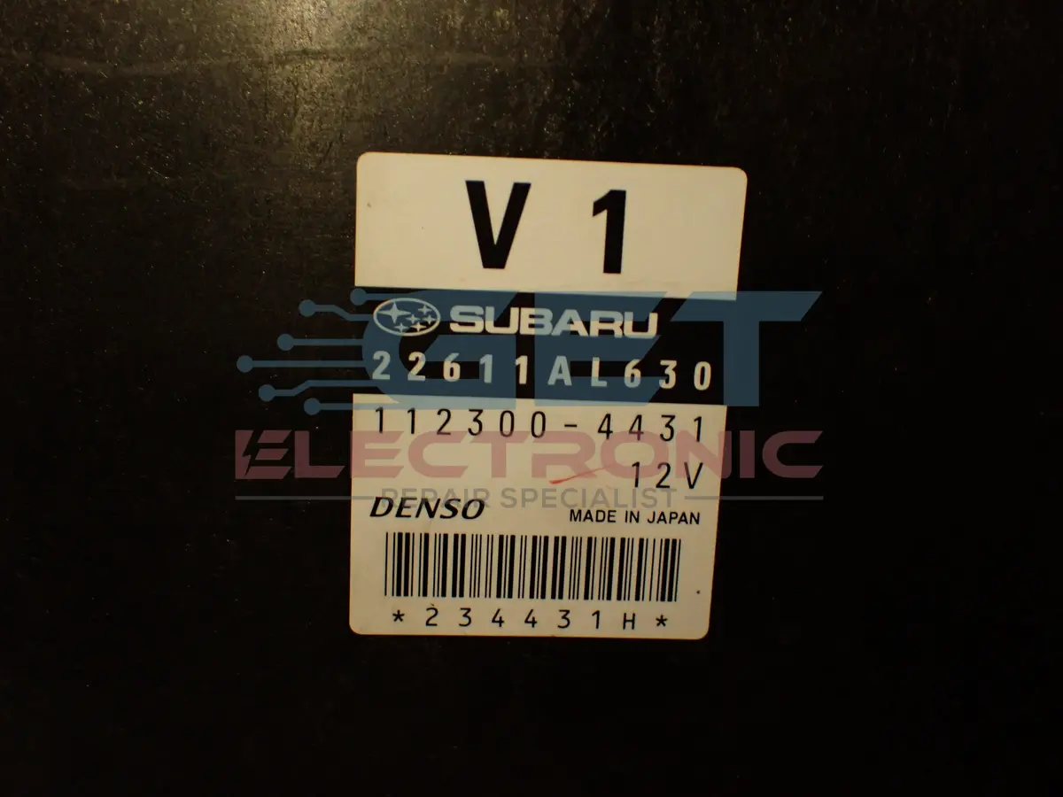 Subaru Ecu Misfire Injector Failure Repair 1