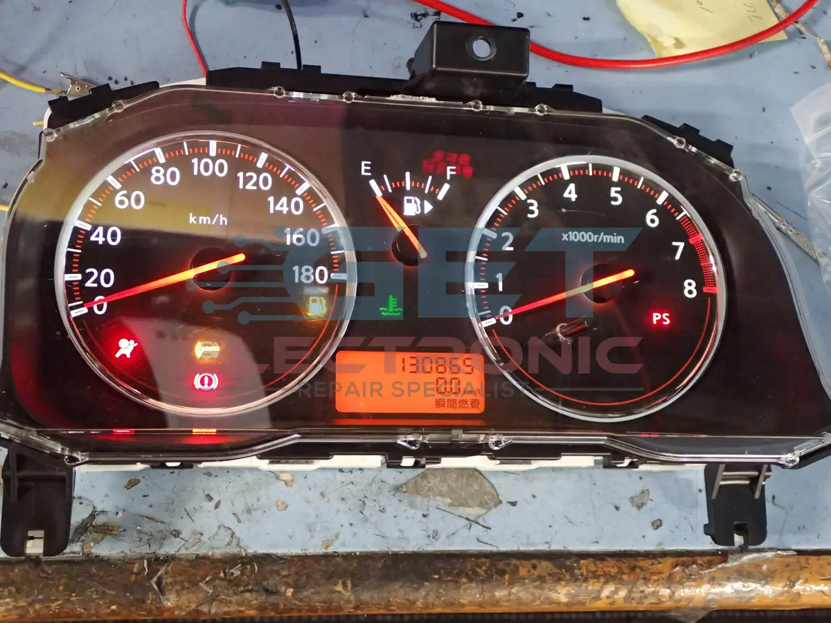 Nissan Note Back Light Replacment, Instrment Cluster, Speedo, Dashboard 1