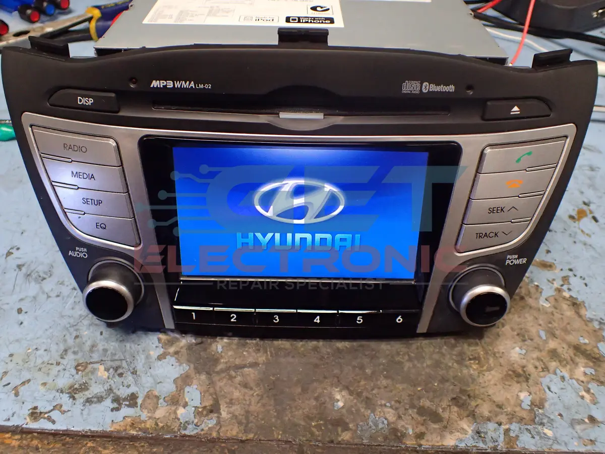 Hyundai Radio Repair - No Radio - Lm-02 1