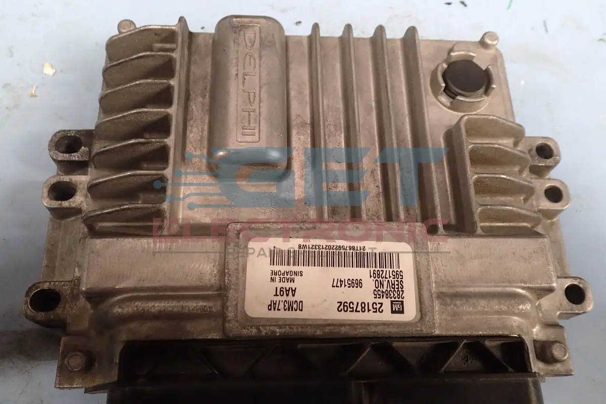 Holden Captiva And Sangyoung Rexton Ecu Injector Driver Failure, Delphi Ecu 1