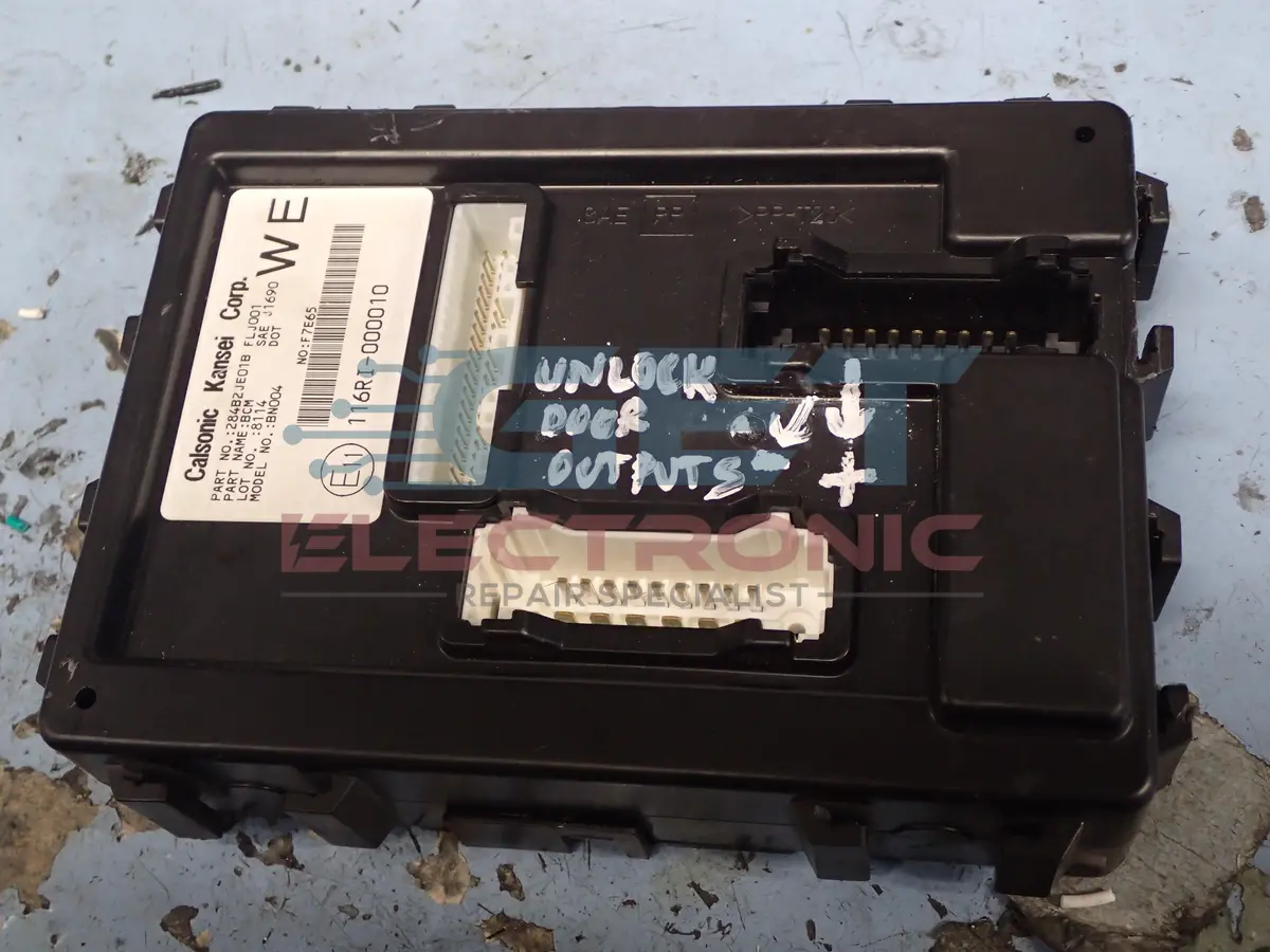 Nissan Dualis Bcm Door Lock/Unlock Actuator Repair. 1
