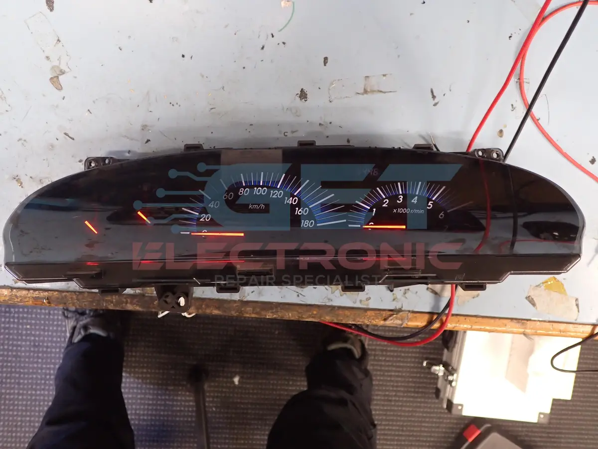 Toyota Estima Instrument Cluster Repair - Back Lighting Fault. 2