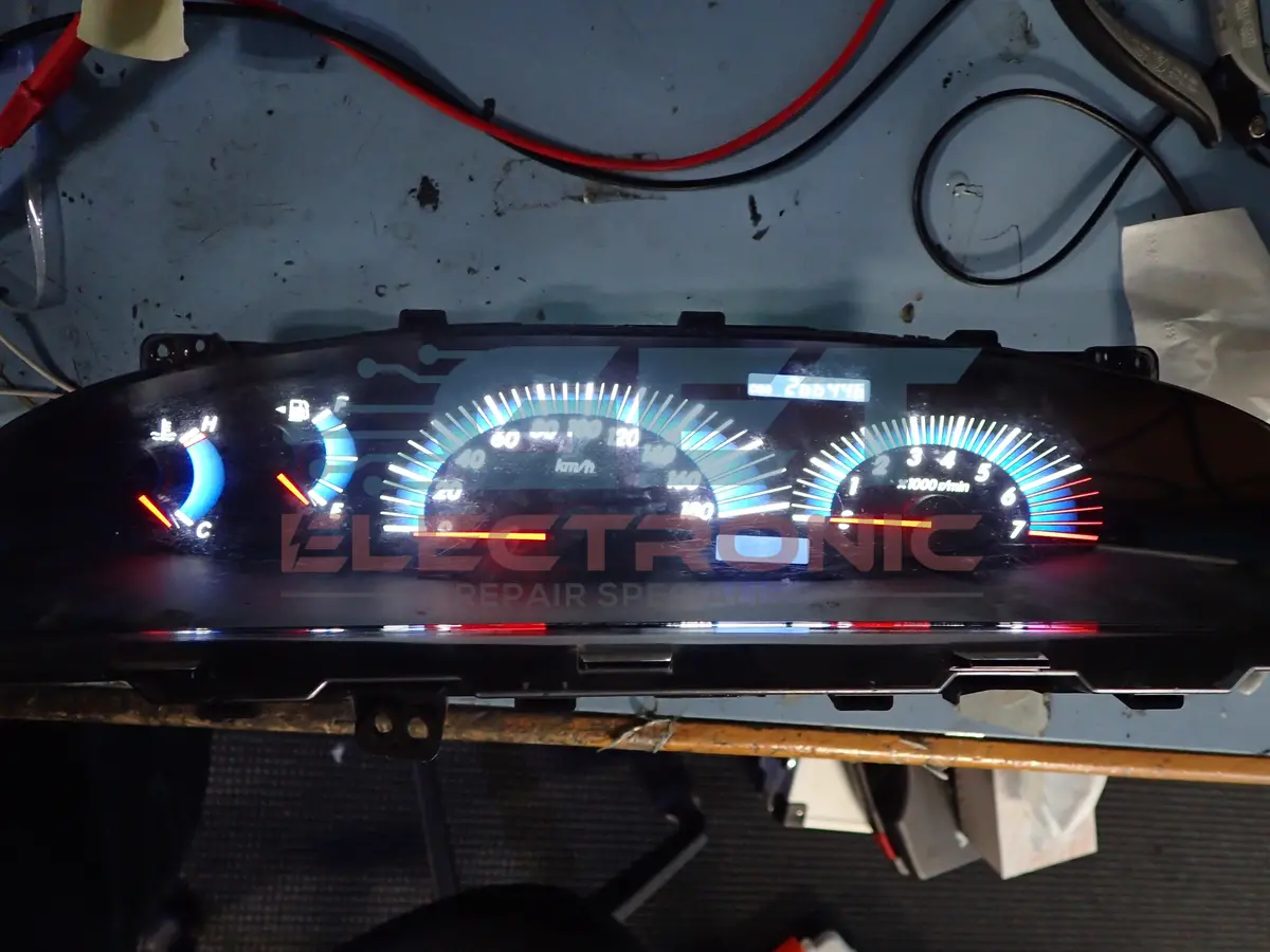 Toyota Estima Instrument Cluster Repair - Back Lighting Fault. 1