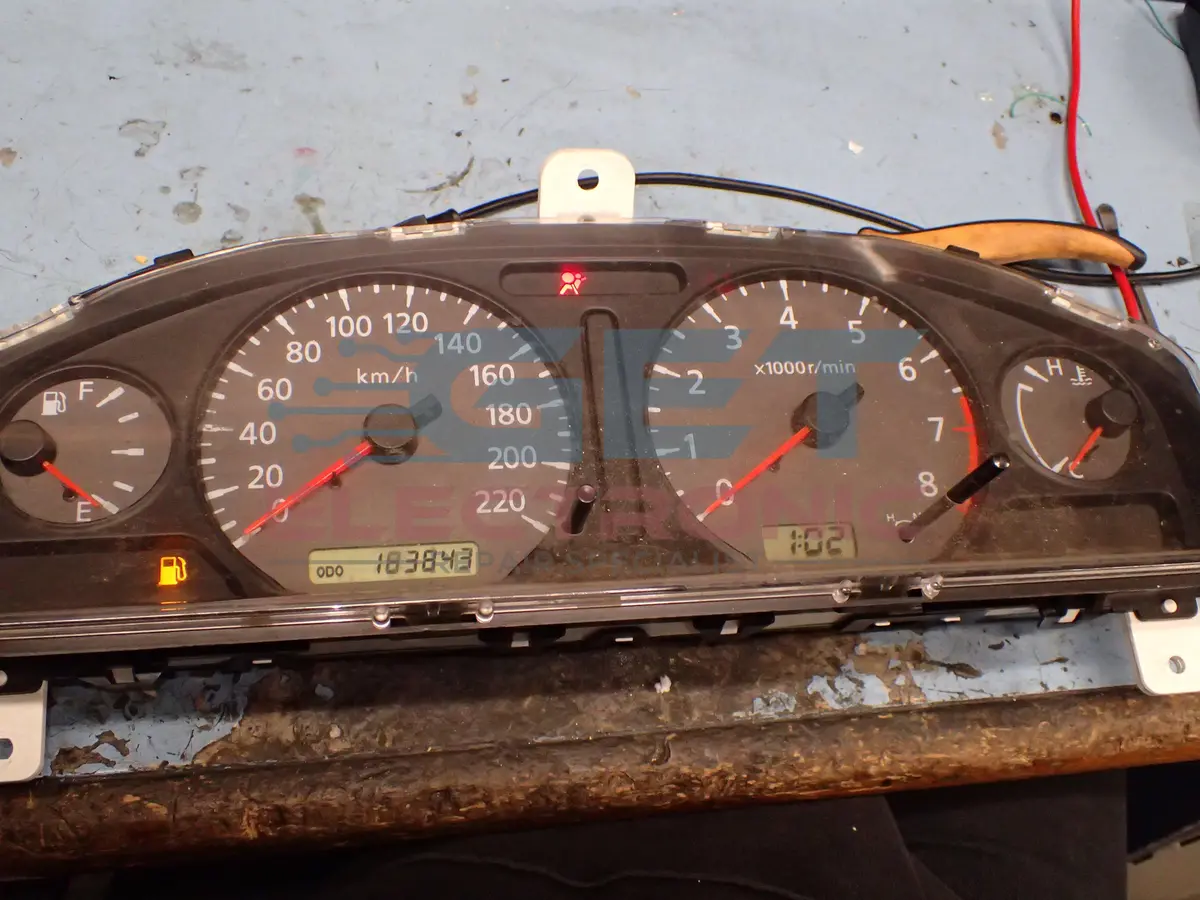 Nissan Pulsar Instrument Cluster Repair - Fuel Gauge - Srs Light 1