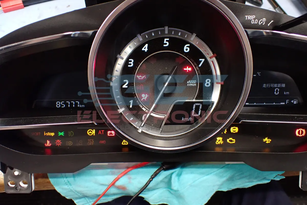 Mazda 2 Instrument Cluster Illumination Issues 1