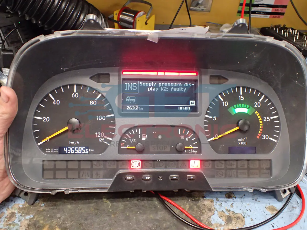 Mercedes Atego Instrument Cluster Repair Service 1