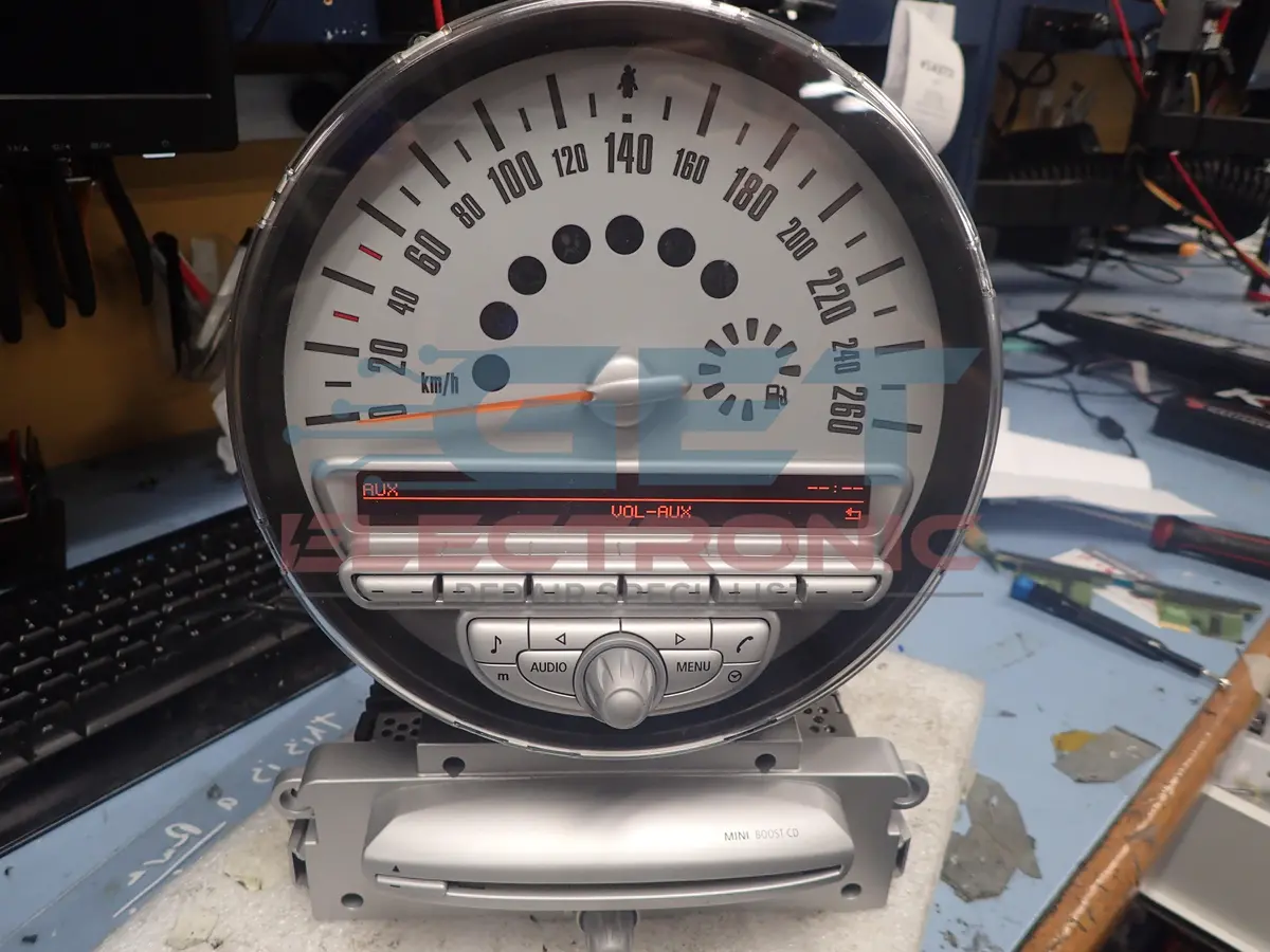 Bmw Mini Instrument Cluster / Radio Lcd Replacement Service 2