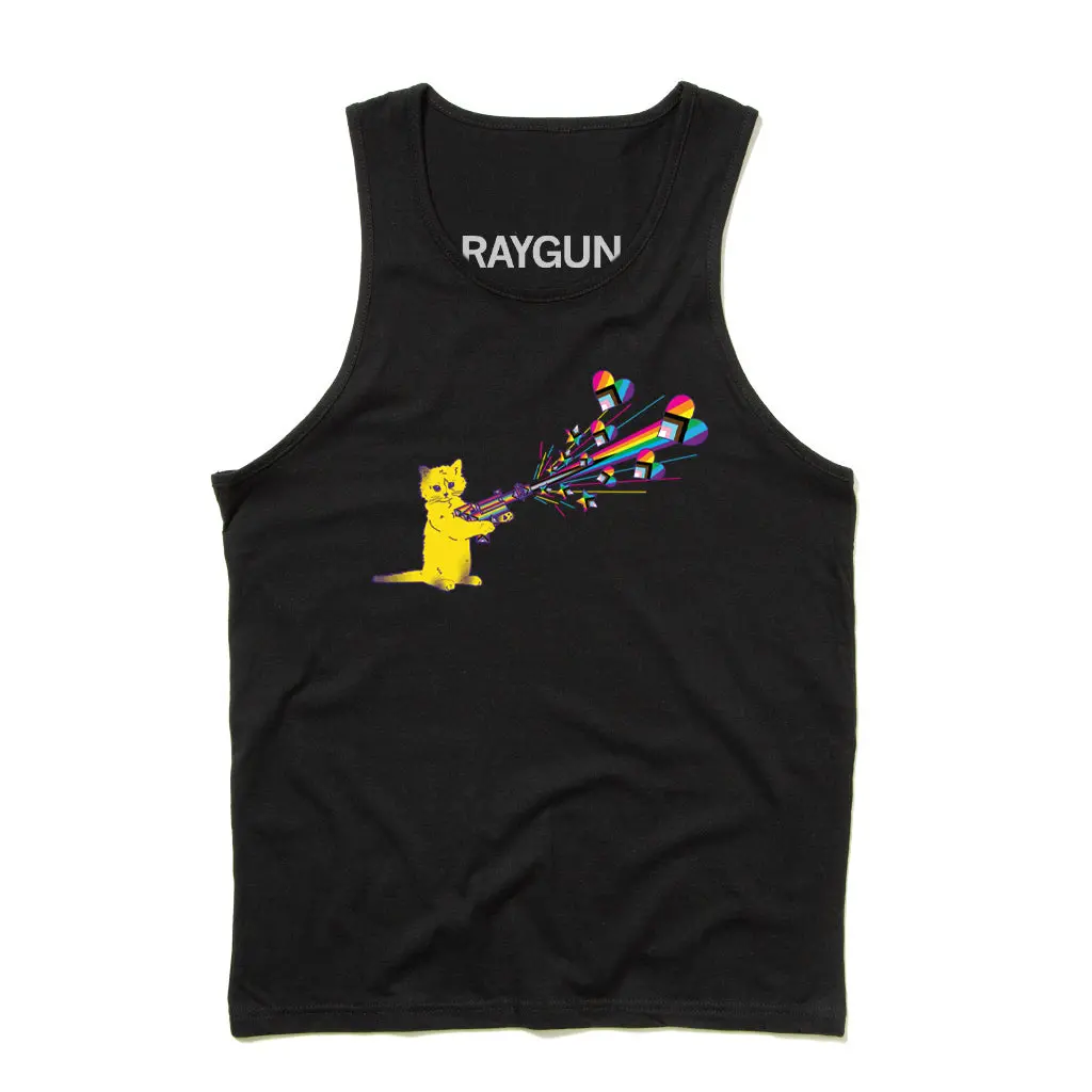 Pew Pew Pride Black Tank Top 2