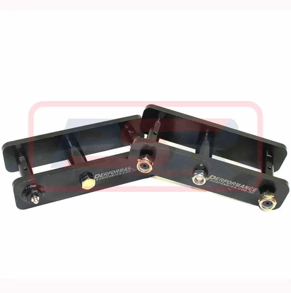 Colorado Ra-Rc/Rodeo/Dmax/Hilux Leaf Spring Extended Shackles 2" Lift 1
