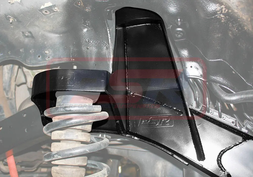Nissan Patrol Gq-Gu Front Raised Shock Tower System 75Mm (Weld In)(Pin Shock Mounting) 1