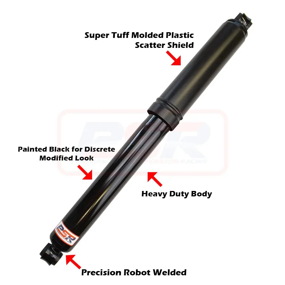 Psr Ttg Rear Shock Absorber 630Mm Open Small Eye 16Mm Bush Ends 1