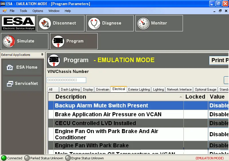 Paccar Esa Electronic Service Analyst V4.4.9.259 Sw Flash Files & Server Update Include Paccar Programming Files & Online Installation Service 2