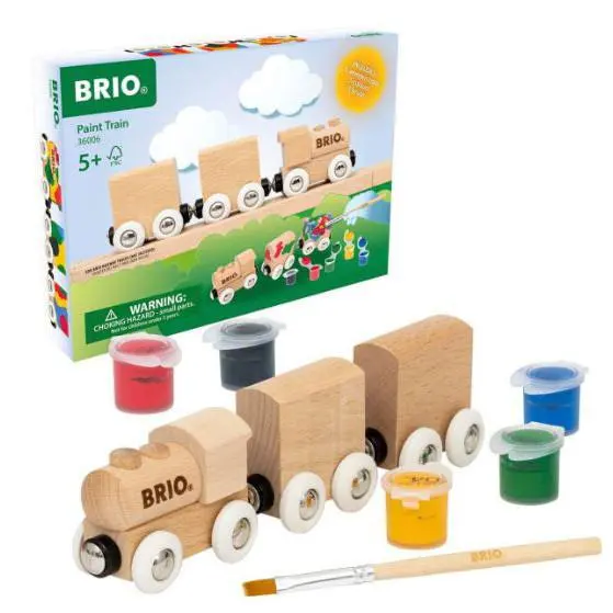 Paint Train Brio 1