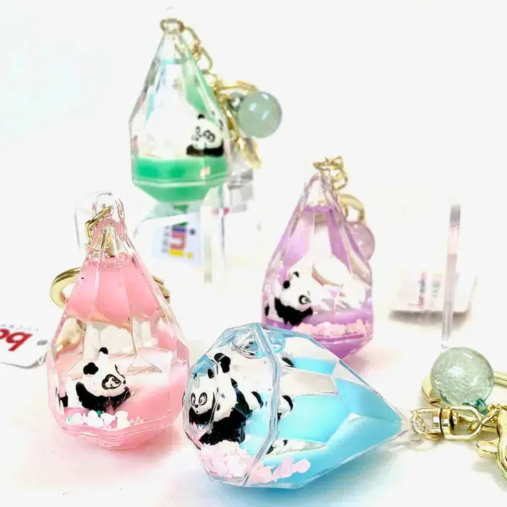 Panda Gem Floaty Keyring 1