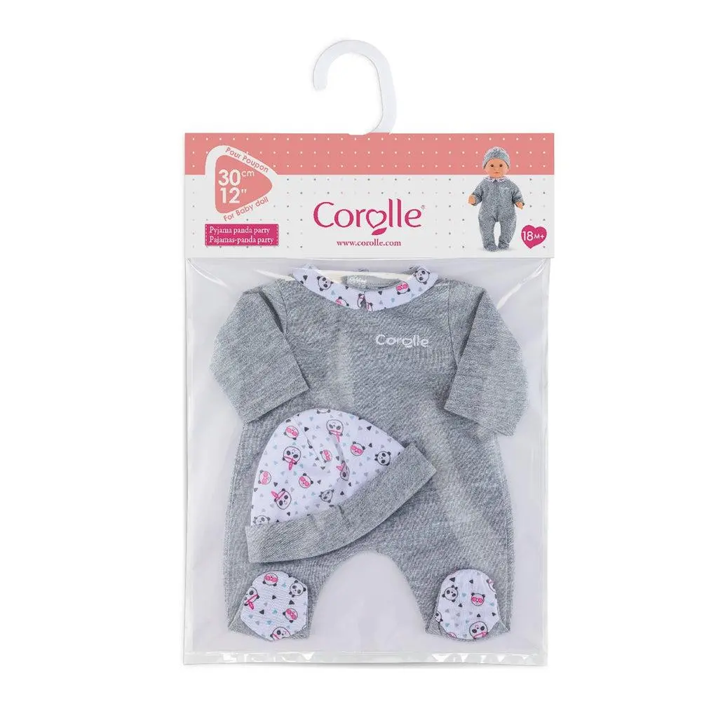 Panda Party Pjs 12" 1