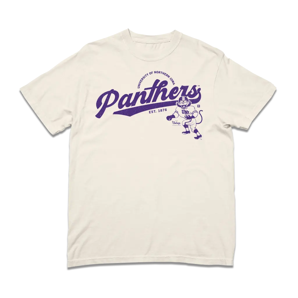 Panthers Script Logo Heavyweight 2