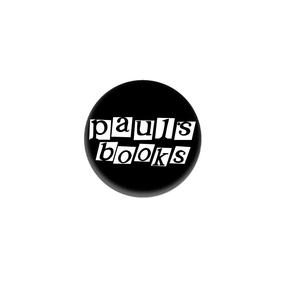 Paul's Books Logo 1" Button 1