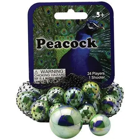 Peacock Marbles 1