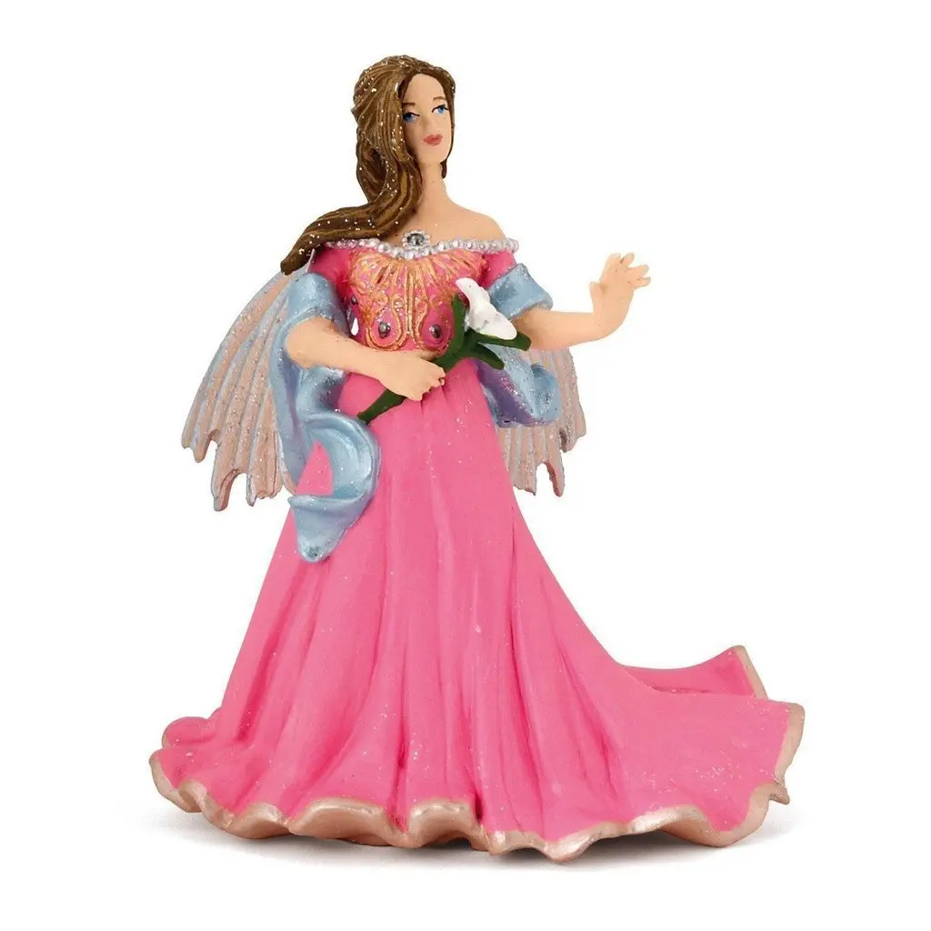 Pink Elf With Lily 1