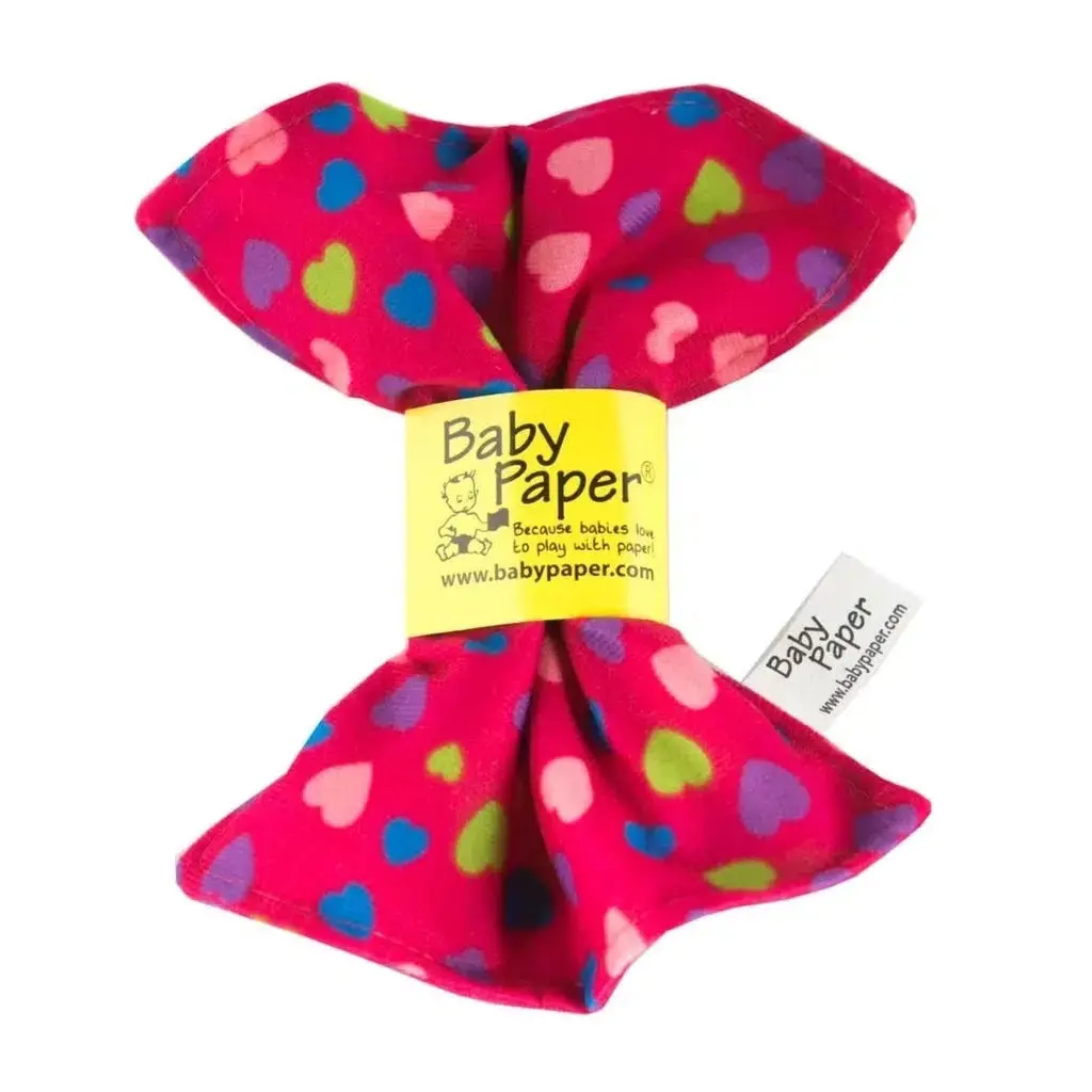 Pink Heart Baby Paper 1