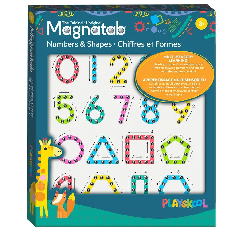 Playskool Magnatab Numbers & Shapes 1