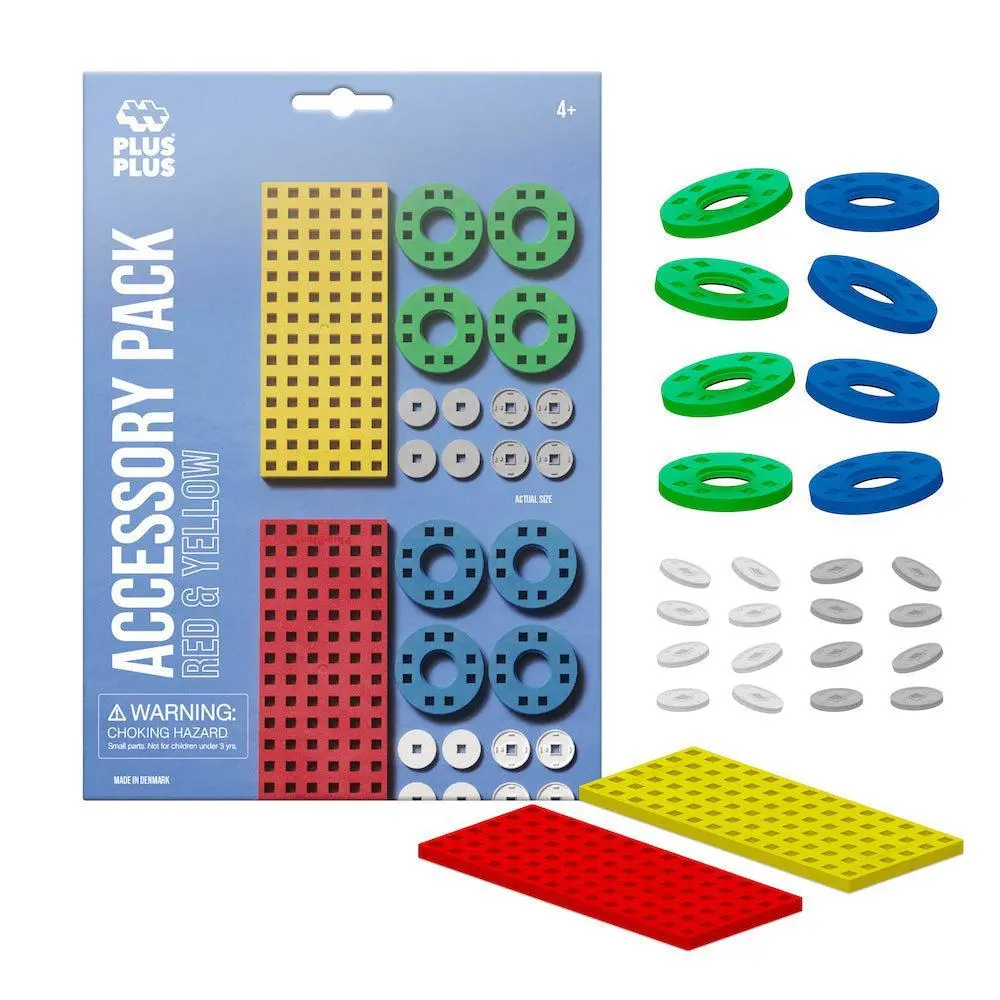Plus-Plus Accessory Pack: Red & Yellow 1
