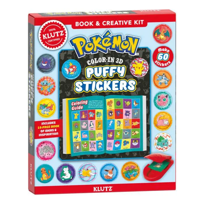 Pokemon Puffy Stickers 1
