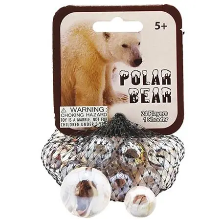 Polar Bear Marbles 1