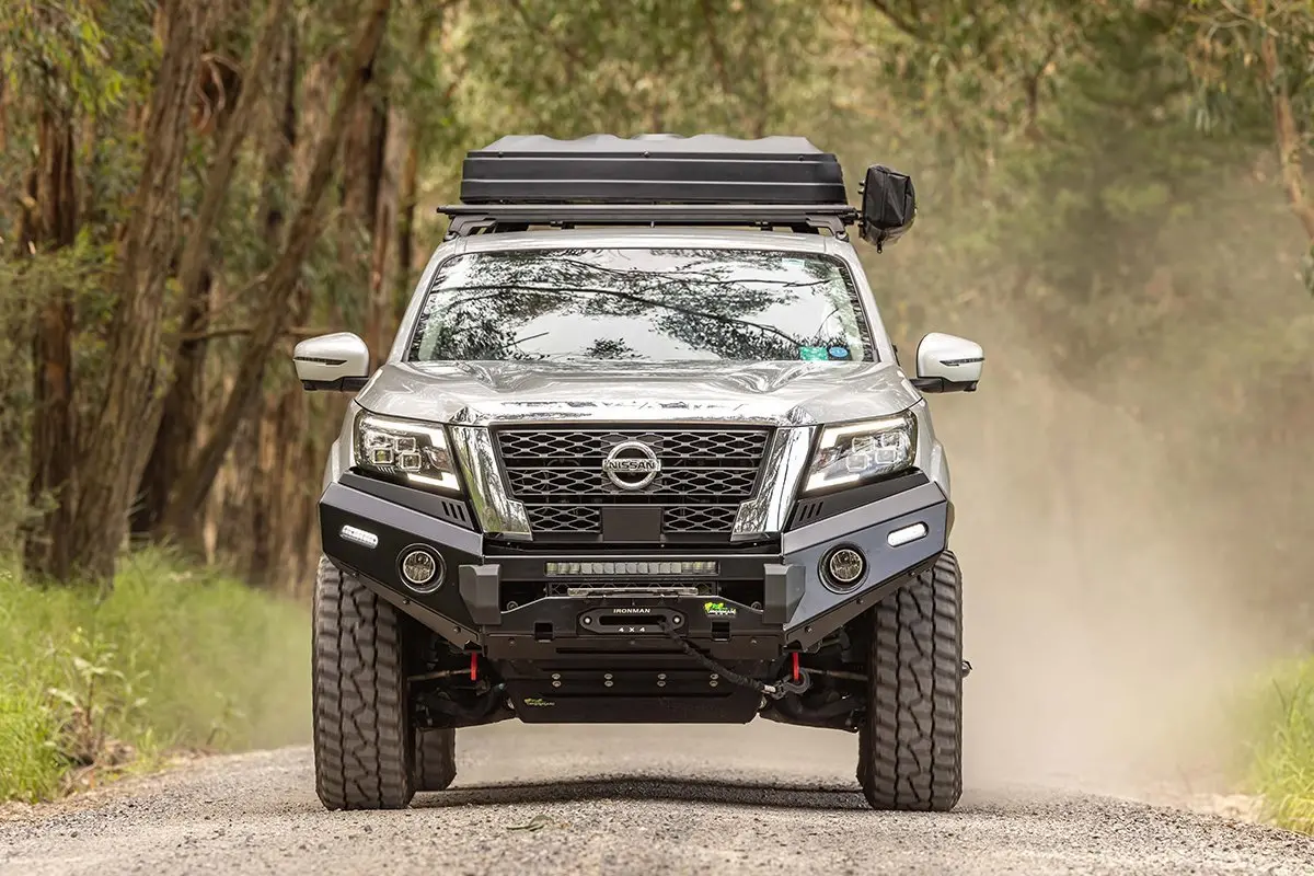 Deluxe Commerical Bull Bar To Suit Nissan Navara Np300 2021 Onwards Series 5 1