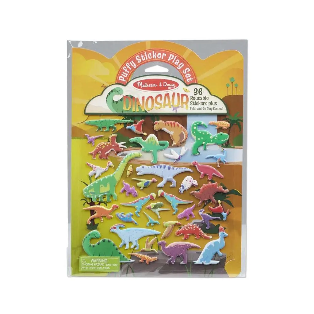 Puffy Sticker Play Set - Dinosaur 1