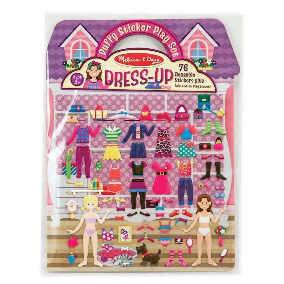 Puffy Sticker Play Set - Dress-Up 1