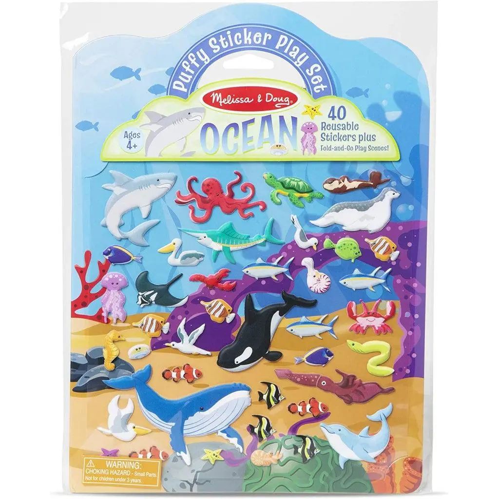 Puffy Sticker Play Set - Ocean 1
