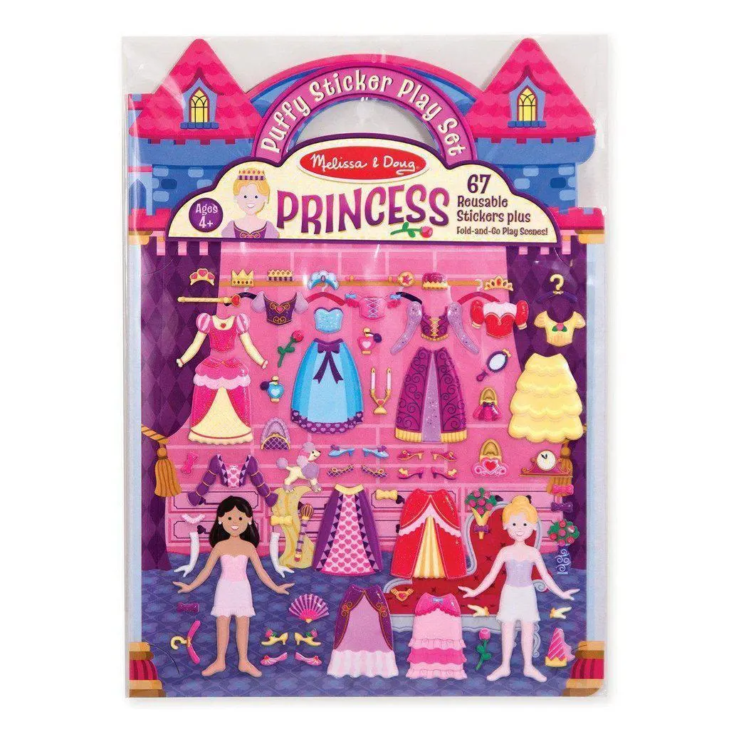 Puffy Sticker Play Set - Princess 1