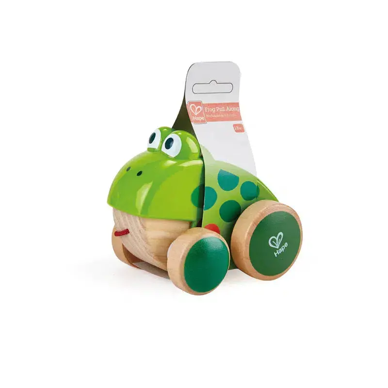 Pull Along Frog 1