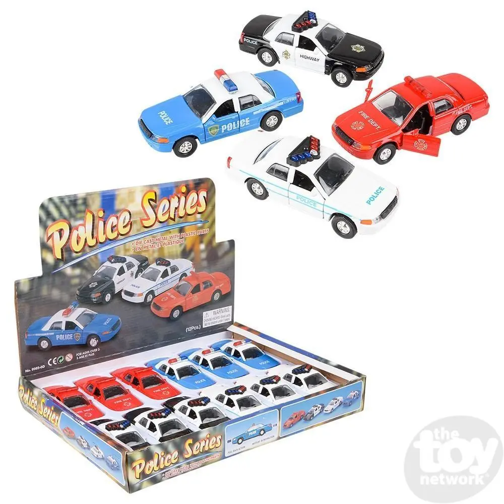 Pull Back Patrol Cars 1
