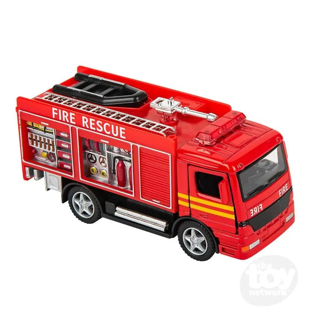 Pull Back Rescue Fire Engine 1