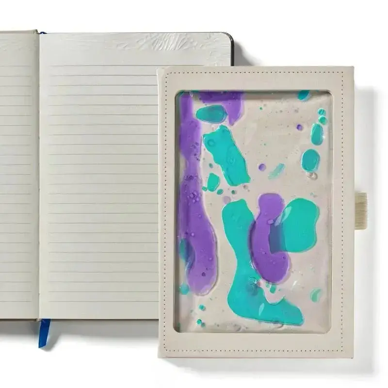 Purple Blue Meadow Shake It Up Sensory Journal 1