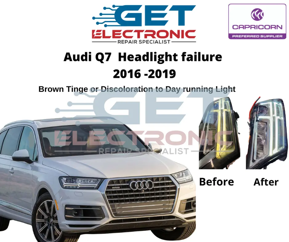 Audi Q7 Headlight Repair 2016 - 2019 1