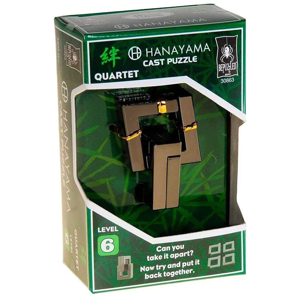 Quartet - Level 6 Hanayama Cast Puzzle 1